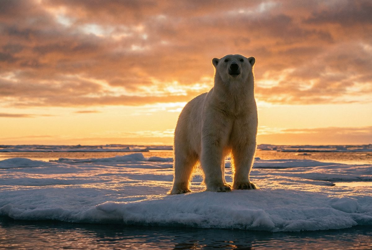 草莓视频北极熊视频演示 北极熊冰上生存视频教程